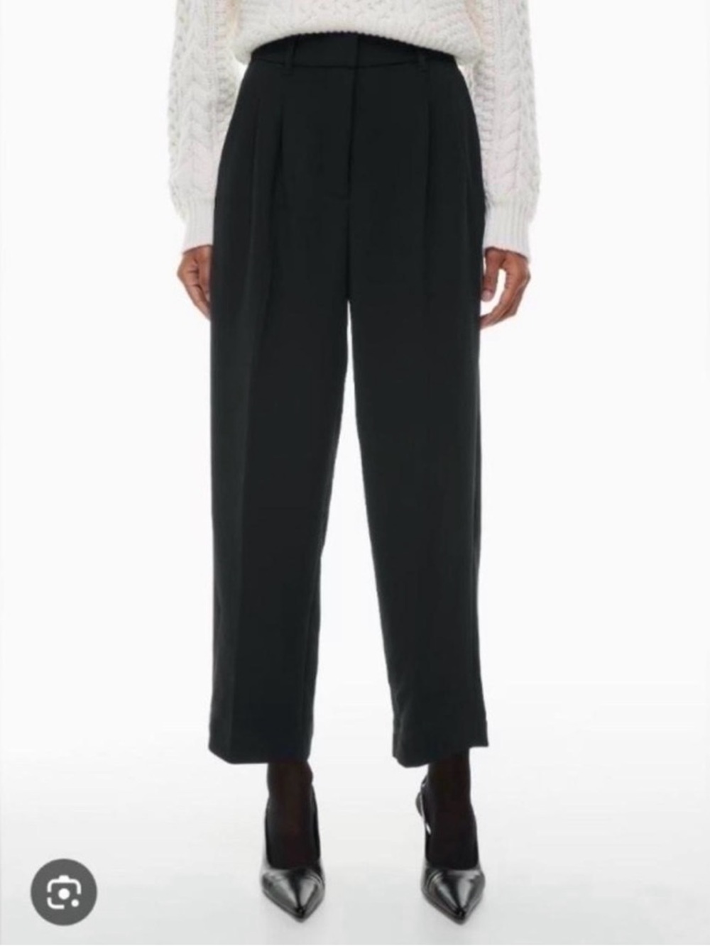 Aritzia Wilfred The Effortless Pant™ Cropped - Size 2